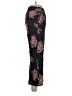 Rebecca Taylor 100% Silk Floral Black Silk Pants Size XS - photo 4