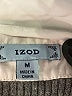 IZOD 100% Cotton Gray Pullover Sweater Size M - photo 7