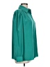St. John 100% Polyester Teal Long Sleeve Blouse Size 12 - photo 4