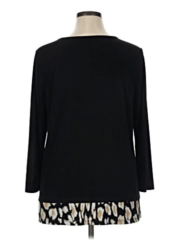 New Directions 3/4 Sleeve Top (view 2)