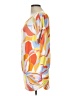 Boston Proper Graphic Orange Casual Dress Size L - photo 5