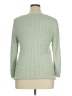 Lauren by Ralph Lauren Chevron-herringbone Green Pullover Sweater Size XL - photo 2
