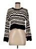 Zara Chevron-herringbone Black Pullover Sweater Size M - photo 1