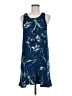 Leith 100% Polyester Blue Casual Dress Size M - photo 1