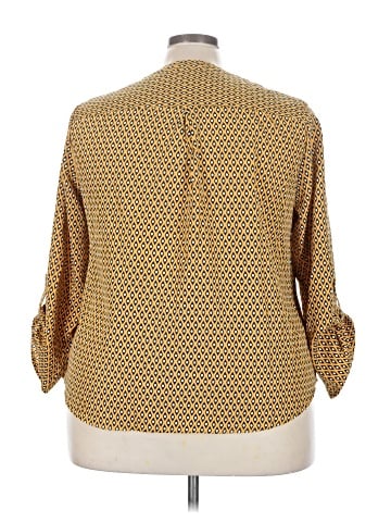 Notations 3/4 Sleeve Blouse (view 2)
