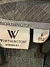 Worthington Chevron-herringbone Gray Dress Pants Size 8 - photo 7