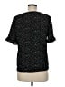 CeCe Polka Dots Black Short Sleeve Blouse Size M - photo 2