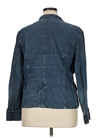 Lands' End Denim Jacket (view 2)