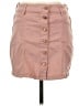 Forever 21 Solid Pink Casual Skirt Size 26 waist - photo 1