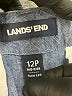 Lands' End 100% Cotton Blue Casual Pants Size 12 (petite) - photo 7