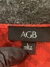 AGB Red 3/4 Sleeve Top Size L - photo 7