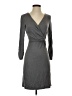 Max Studio Solid Gray Casual Dress Size S - photo 1