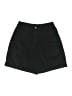 Eddie Bauer 100% Cotton Solid Black Shorts Size 8 - photo 1
