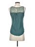 E&M Collection Teal Sleeveless Top Size S - photo 2