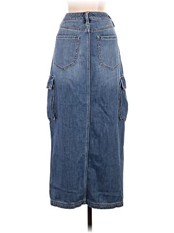 Liverpool Los Angeles Denim Skirt (view 2)