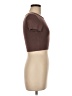 Zara Brown Short Sleeve Turtleneck Size M - photo 4