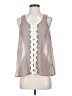 Chloe K 100% Polyester Gray Sleeveless Blouse Size S - photo 1