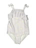 Carter's Polka Dots Gray One Piece Swimsuit Size 2T - photo 1