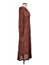 MNG 100% Polyester Animal Print Brown Casual Dress Size 2 - photo 4