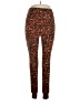 Cato Animal Print Orange Active Pants Size 14 - photo 1