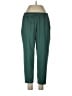 Athleta Solid Green Casual Pants Size L - photo 1