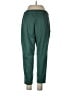 Athleta Solid Green Casual Pants Size L - photo 2