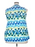 Chris & Carol Blue Sleeveless Blouse Size 3X - photo 2