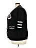 Sandro 100% Polyester Black Cardigan Size XXL (estimated) - photo 5