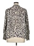 Zac & Rachel 100% Polyester Floral Ivory Long Sleeve Blouse Size 1X - photo 2