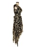Kensie Animal Print Black Cocktail Dress Size 4 - photo 4