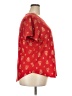 Style&Co Hearts Red Short Sleeve Top Size 2X - photo 4