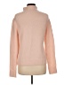 Point Sur Color Block Pink Turtleneck Sweater Size M - photo 2