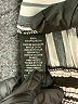 August Silk 100% Polyester Stripes White Casual Pants Size XL - photo 5