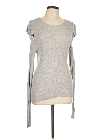 Madewell Ruffle-Sleeve Pullover Sweater (view 1)