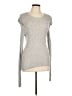 Madewell Gray Ruffle-Sleeve Pullover Sweater Size L - photo 1