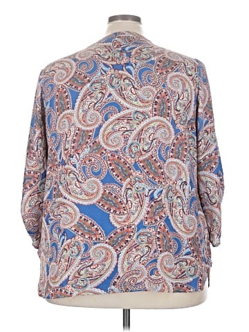 Faded Glory 3/4 Sleeve Blouse (view 2)
