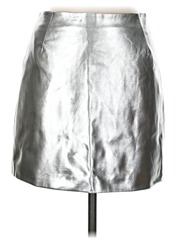 Divided by H&M Faux Leather Skirt (view 1)