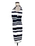DressBarn Stripes Blue Casual Dress Size 6 - photo 5