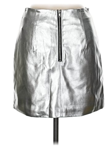 Divided by H&M Faux Leather Skirt (view 2)
