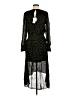 Cupio Polka Dots Black Cocktail Dress Size M - photo 2