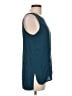 Vince. 100% Silk Teal Sleeveless Top Size L - photo 4