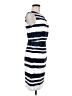 DressBarn Stripes Blue Casual Dress Size 6 - photo 4