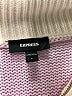 Express Color Block Pink Pullover Sweater Size L - photo 7