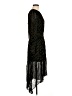 Cupio Polka Dots Black Cocktail Dress Size M - photo 4