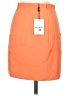 Bardot Color Block Orange Casual Skirt Size S - photo 2