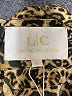LC Lizette Collection Animal Print Gold Long Sleeve Blouse Size M - photo 7
