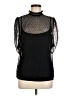 Halogen Black Sleeveless Blouse Size M - photo 1