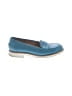 Tod's 100% Leather Blue Flats Size EU 38 - photo 1