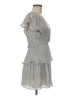A.L.C. Gray Casual Dress Size 6 - photo 4