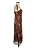 2Bella 100% Polyester Floral Brown Casual Dress Size M - photo 4